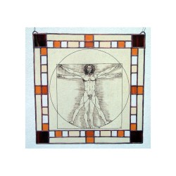 VYPRODÁNO - Leonardo da Vinci - Vitruvian Man