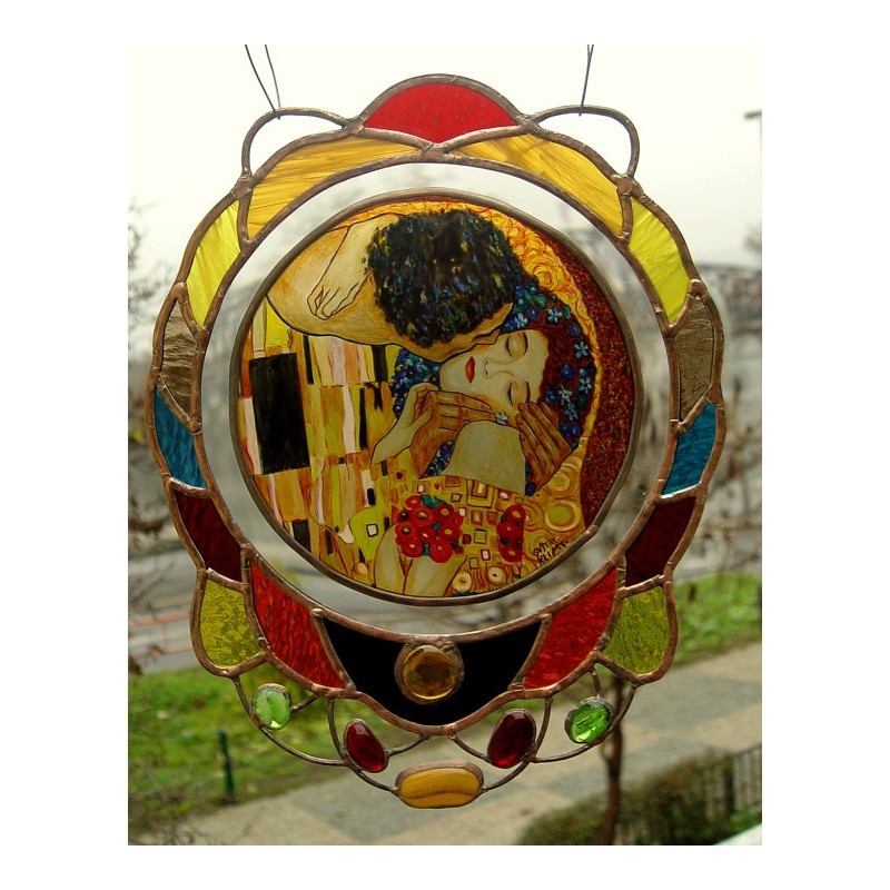 Gustav Klimt - Polibek