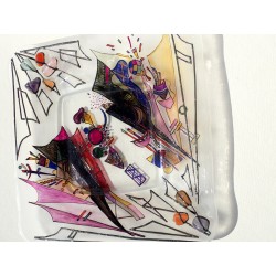 Talíř inspirován Joan Miró