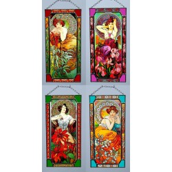 Set kamenů: Smaragd, Rubín Ametyst, Topaz